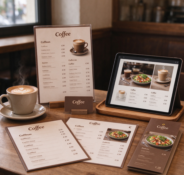 Coffee and Light Fare Menu Customization Package
